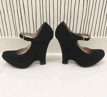 Туфли Италия замшевые