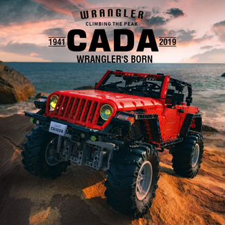 Конструктор Cada 61006 wrangler радиоуправляем
