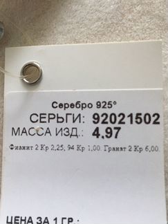 Новые Серебряные серьги с гранатами и феонитами