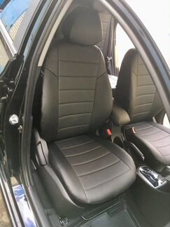 Модельные чехлы Хендай Солярис из экокожи