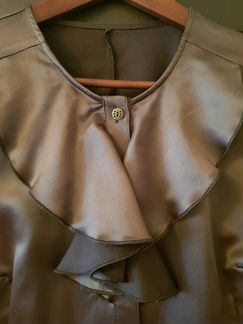 Блузка шоколадная