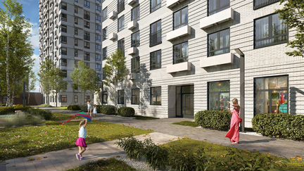 1-к квартира, 40.2 м², 9/24 эт.