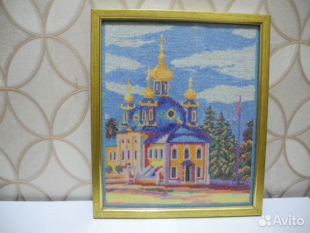 Картина вышитая крестом