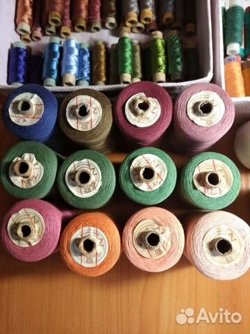 Нитки швейные
