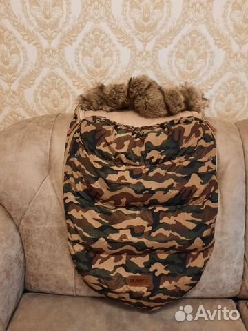 Зимний конверт в коляску