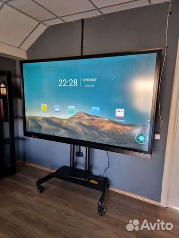 Интерактивная сенсорная панель 65 дюймов 4k