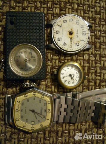 Часы Слава 21 камень. Мир. Ракета