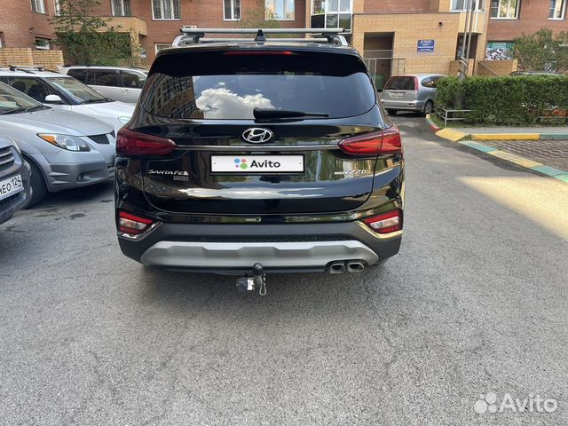 Hyundai Santa Fe 2.2 AT, 2018, 103 000 км