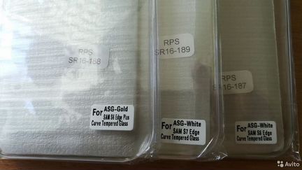 Защитные стекла для samsung S6 / S7