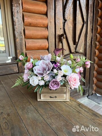 Композиции из искусственных цветов