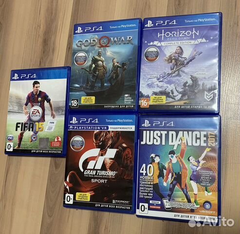 Игры ps4 Horizon zero down и др