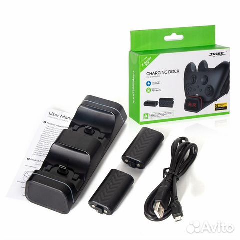 XBox Series зарядная станция+2 аккум.1200mAh,новая