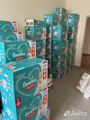 Памперс трусики 3,4,5,6,7 размеры