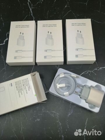 Новая быстрая зарядка для iPhone 20W