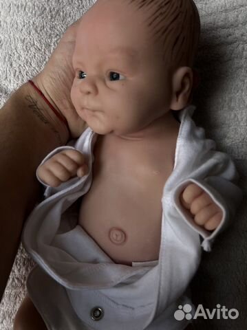 Кукла реборн силиконовая мальчик