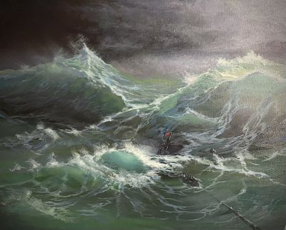 Картина «Волна Айвазовского», 40*50, масло