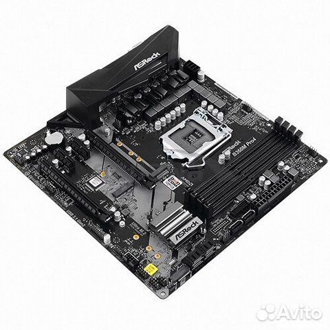 Материнская плата asrock b360m pro4 подключение