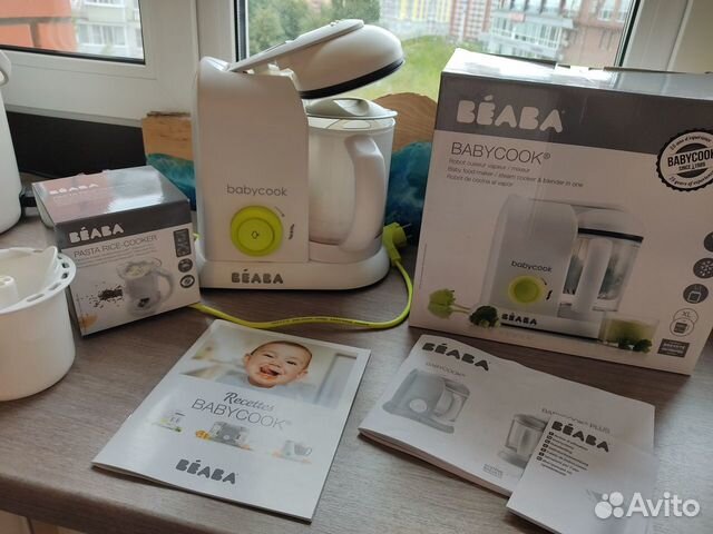 Пароварка блендер beaba babycook