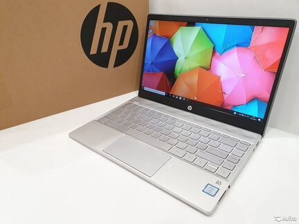 Мега ультрабук HP 8 ядер Core i5-8265 8Gb DDR4 SSD