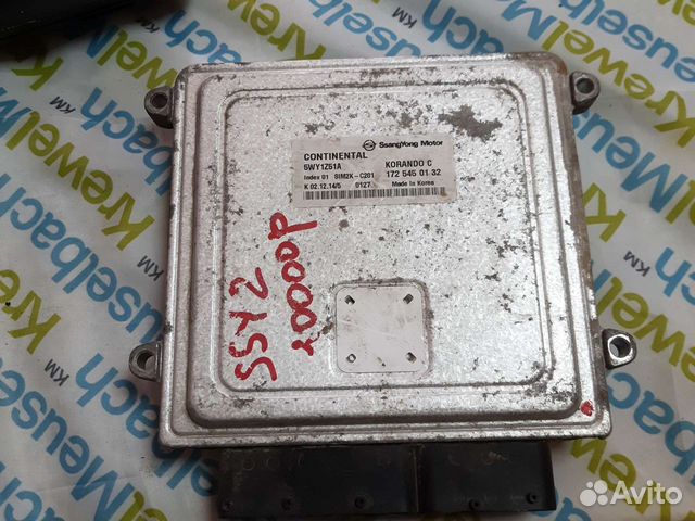 Эбу блок управления двигателя SsangYong Actyon