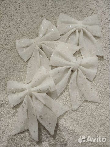 Бант новогодний