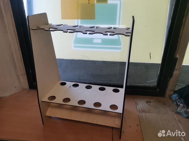 Подставка держатель для удочек напольная