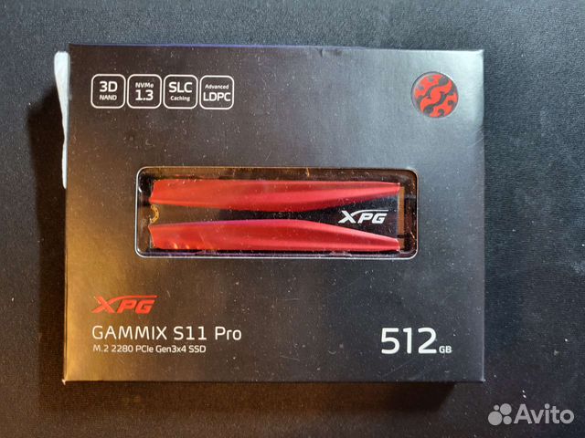 SSD M.2 Gammix s11 pro 512 gb