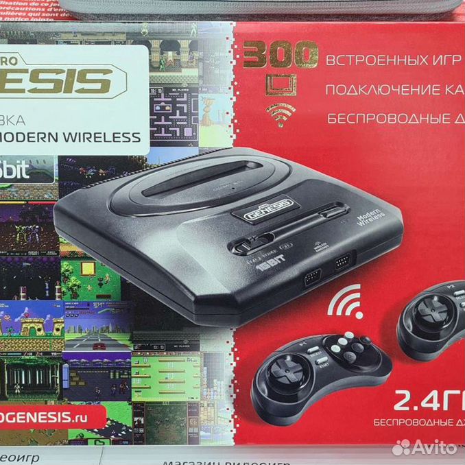 Приставка игровая sega genesis modern