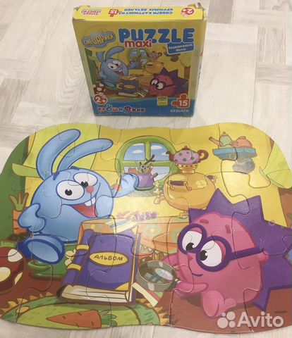 Пазлы Смешарики