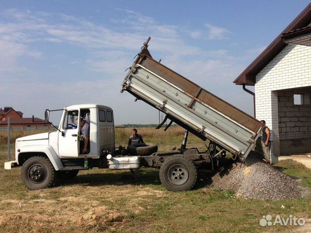 Щебень, песок, отсев, балласт, земля. Доставка