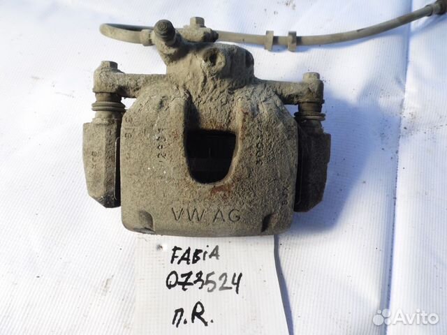 Суппорт тормозной передний правый Skoda Fabia 2007