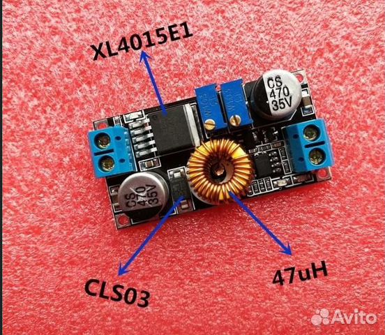 Понижающий DC-DC преобразователь понижайка