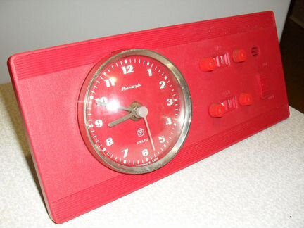 Часы Янтарь с таймером