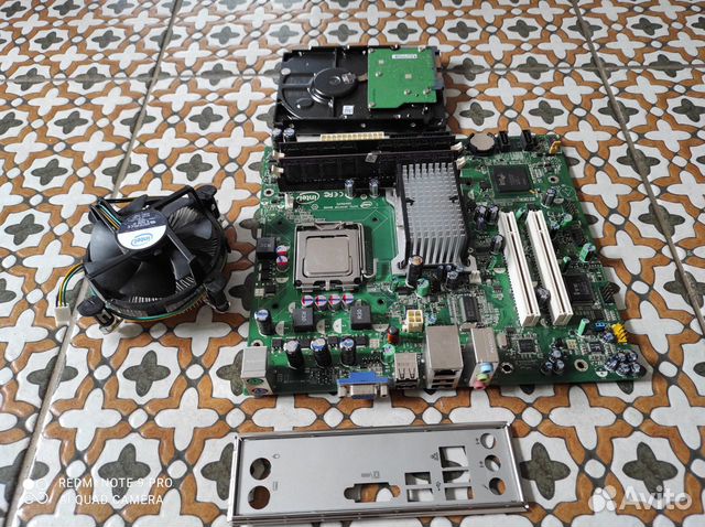 Плата 775 рабочая