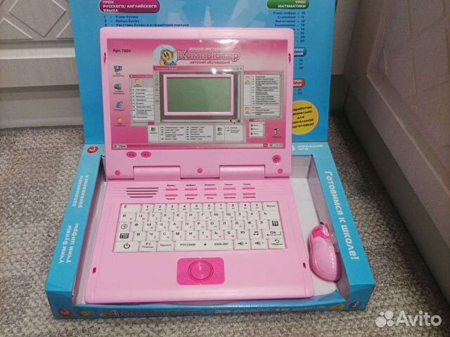 Детский развивающий компьютер обучающий