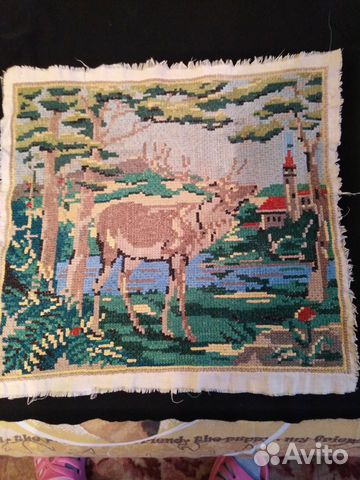 Старая вышивка крестом