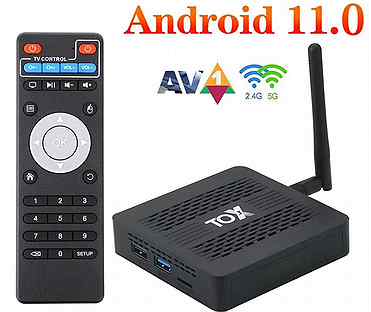 AndroidTVbox Ugoos TOX3 (4-32Gb),Android11,S905x4