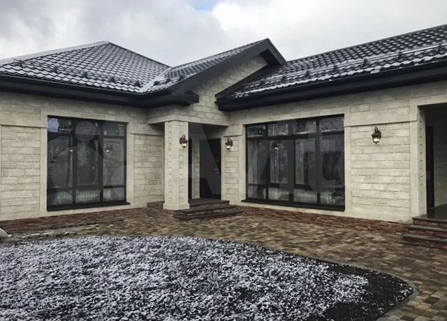 Красивый фасад одноэтажного дома фото Дом 94 м² на участке 5 сот. на продажу в Черноголовке Купить дом в Черноголовке 