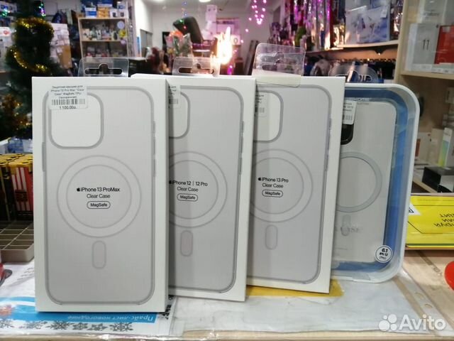 Чехол Apple iPhone Clear Case MagSafe