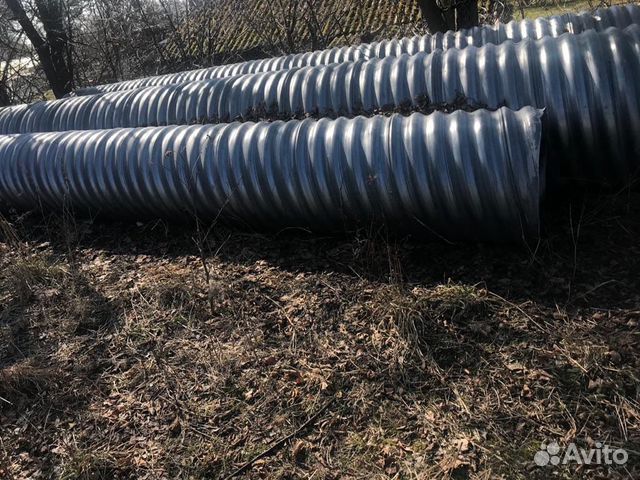 Труба металлическая гофрированная оцинкованая купить в Калининграде ...