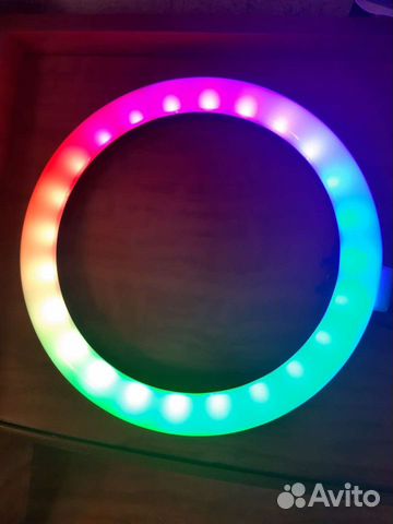 Кольцевая лампа rgb, лампа для селфи