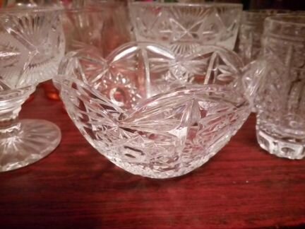 Ваза хрустальная СССР