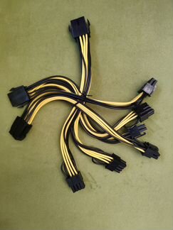 Переходник 8 pin на 2 (6+2) pin