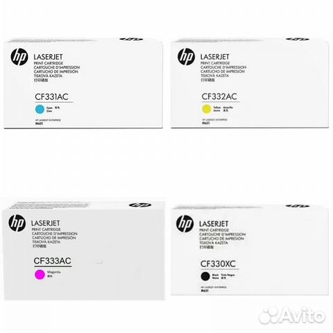 Картридж HP CF332AC-CF333AC-CF331AC-CF330XC 145645