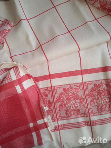 Льняные скатерти,рушники СССР