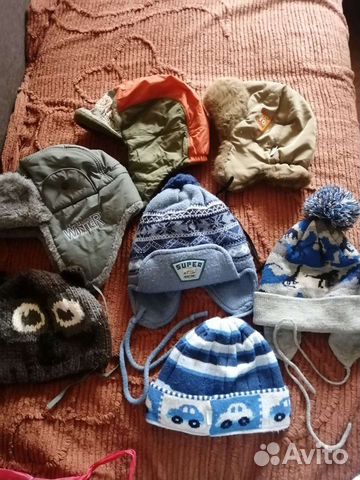 Шапки детские для мальчиков