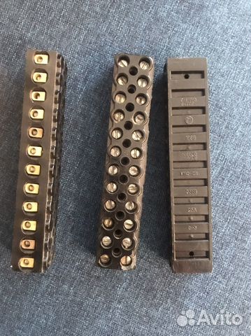 Клемник 12пар карболит