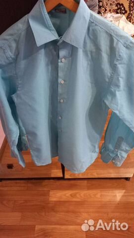 Рубашка школьная мужская размер S цвета разные