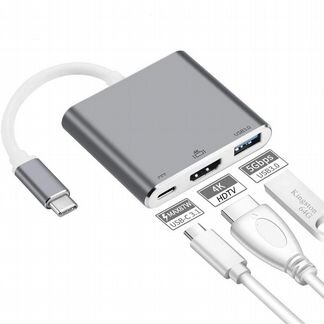 Док-станция Type C на 4K hdmi для Macbook, iPhone