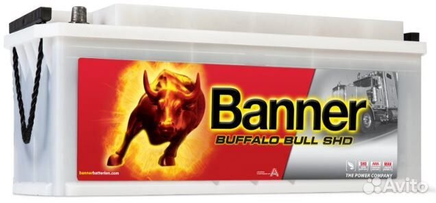 Аккумулятор banner Buffalo Bull SHD (72511) 225 А